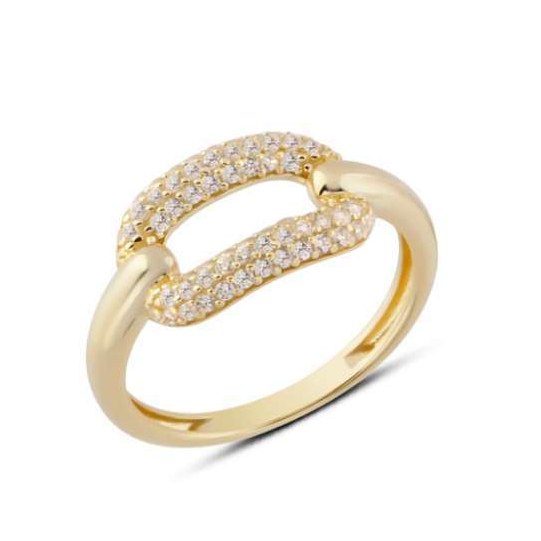 14 Ayar Sarı Altın Yüzük, 2,3 gr, Model YZK-279