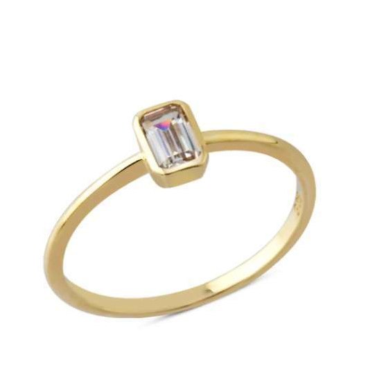 14 Ayar Sarı Altın Yüzük, 1,4 gr, Model YZK-115-A